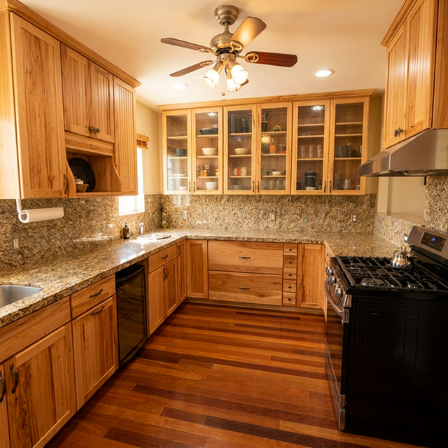 A warm kitchen where Simply Living products are made
